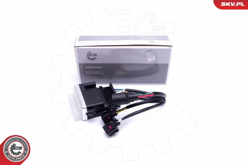 Resistor, interior blower